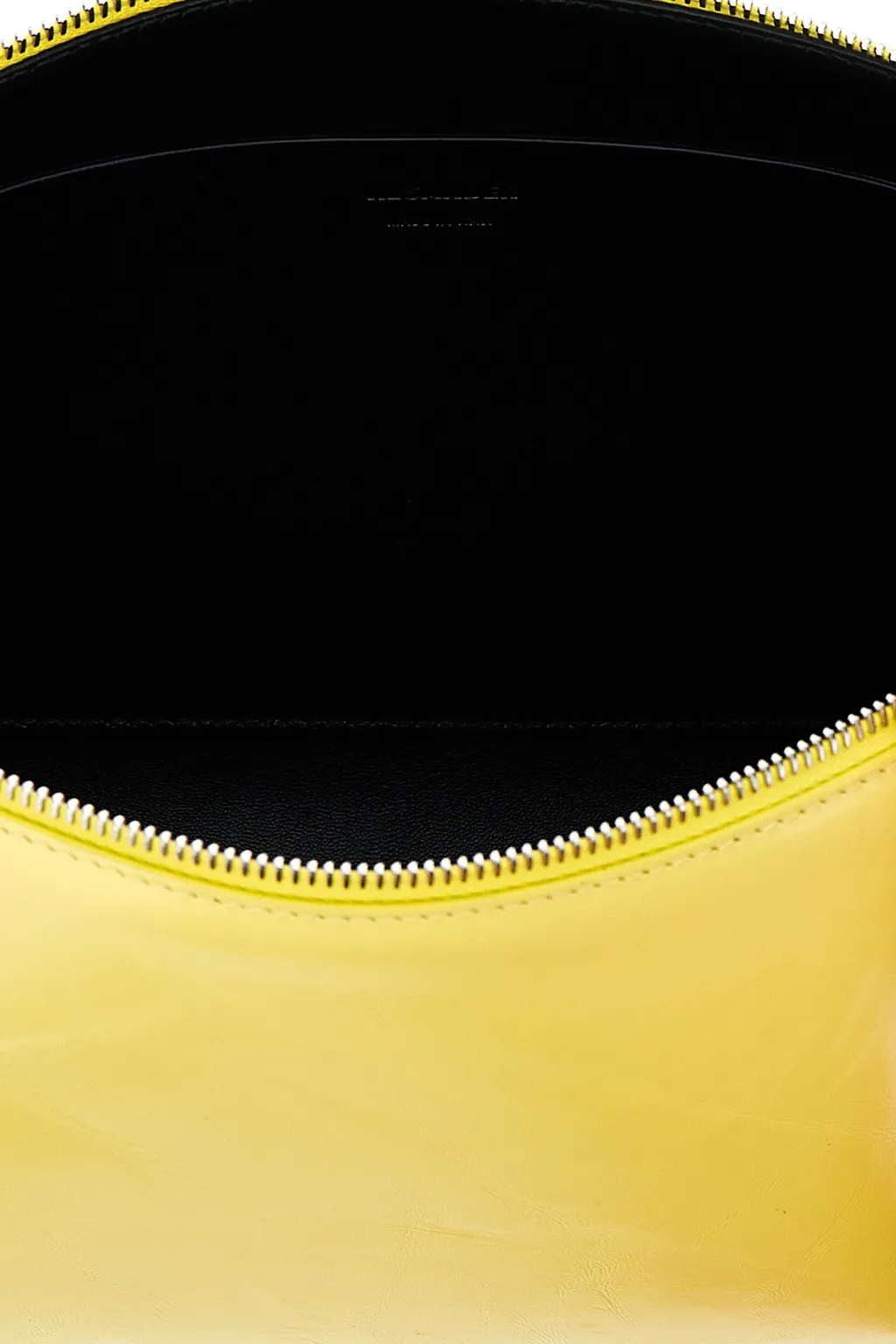 Logo Detailed Zip-Up Clutch Bag