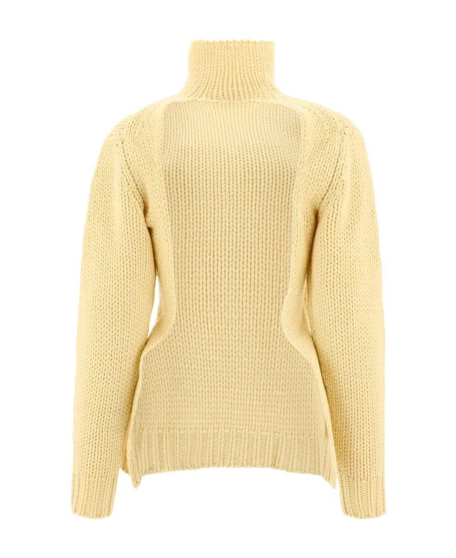 Discovery Back Turtleneck Knitted Jumper