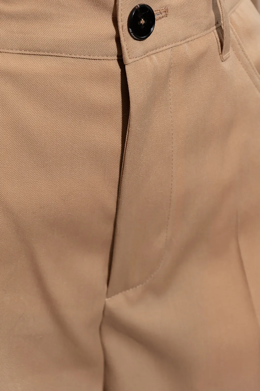 High Waist Straight Leg Trousers