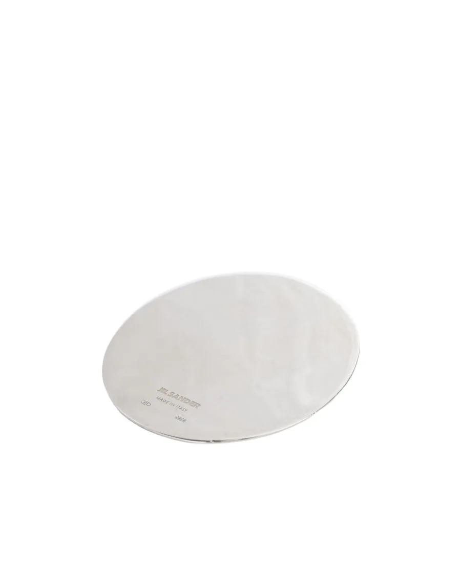 Logo-Engraved Brooch