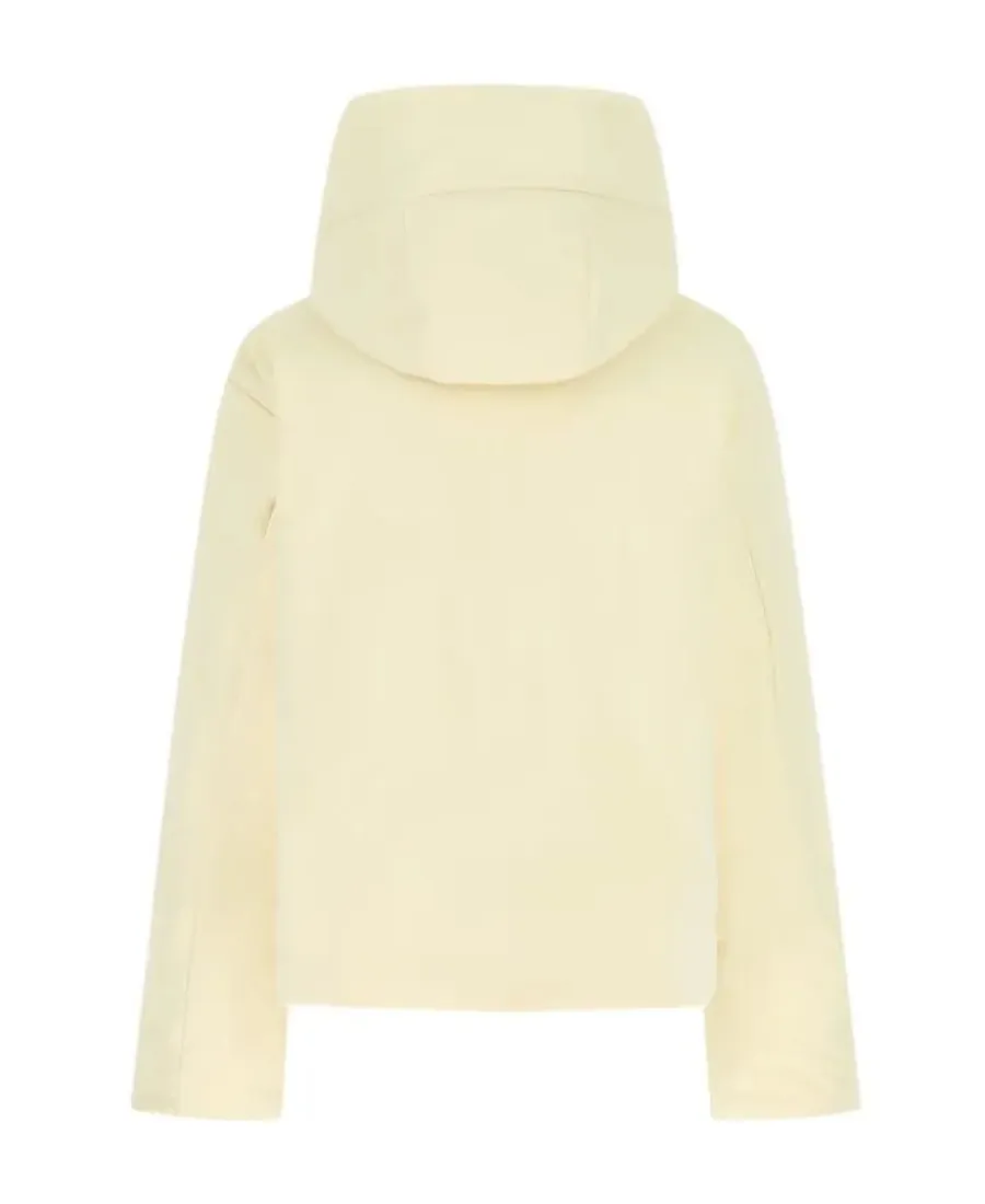 Cropped Zipped Down Jacket