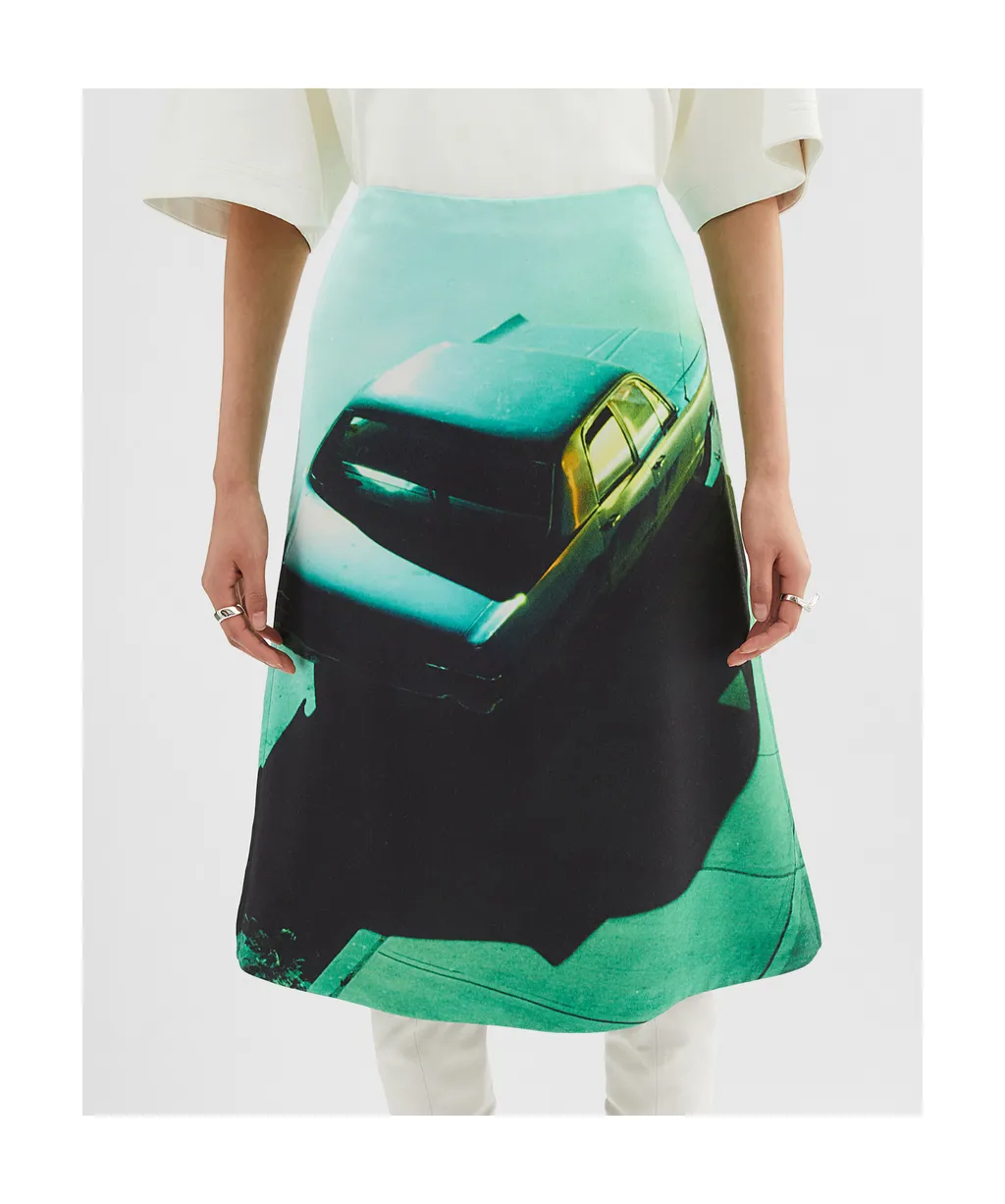 Printed Skirt