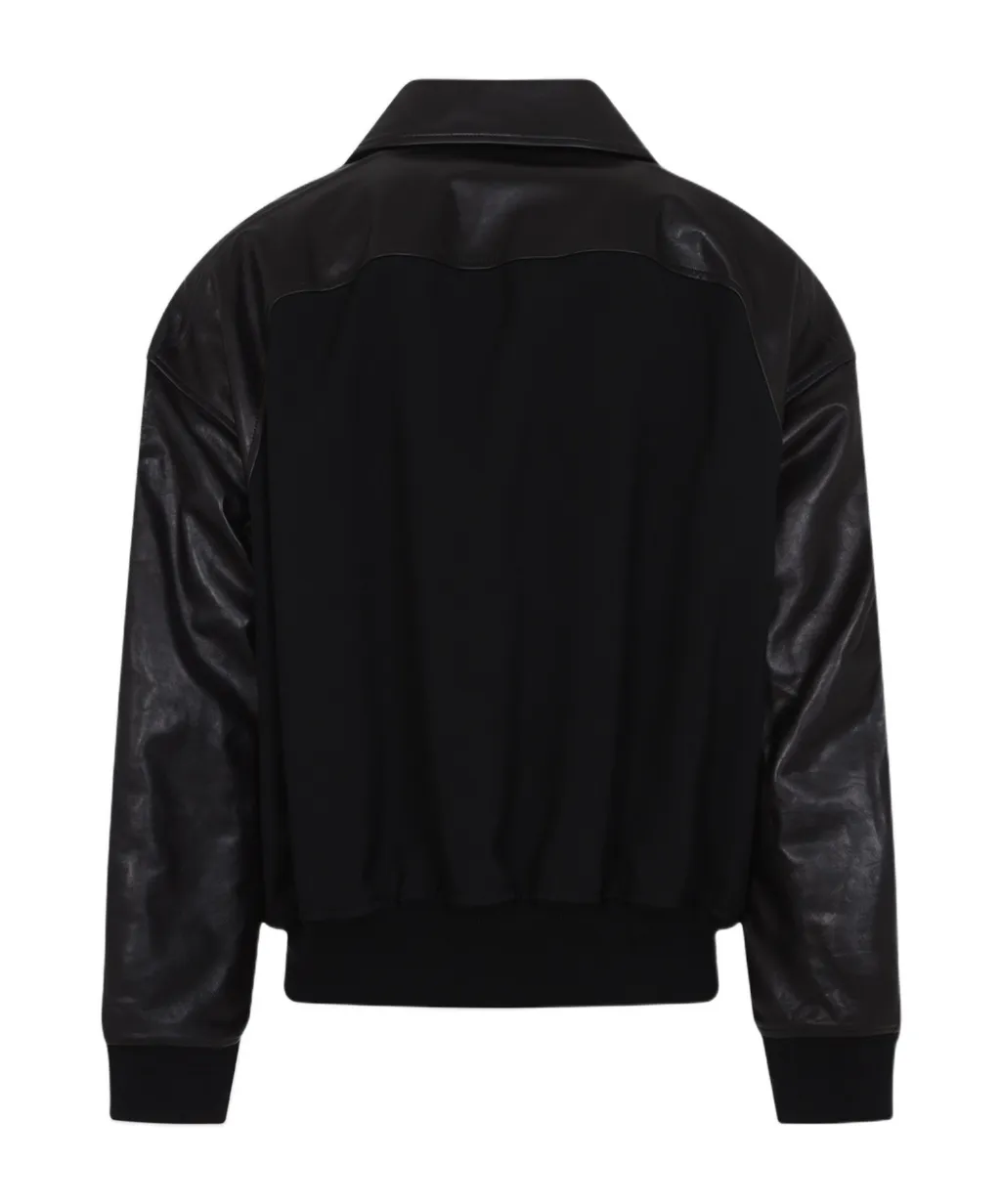 Panelled Button-Up Jacket