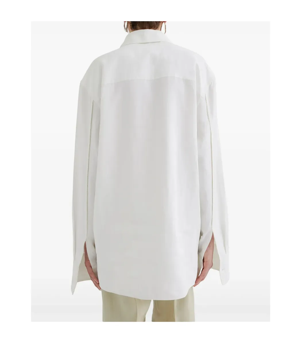 Pleated Long Sleeves Shirt