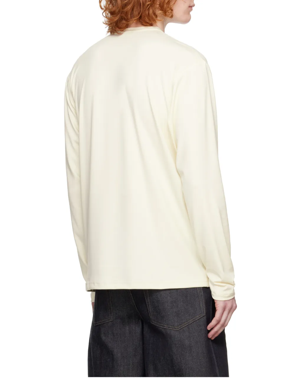 Logo Printed Long-Sleeved T-Shirt