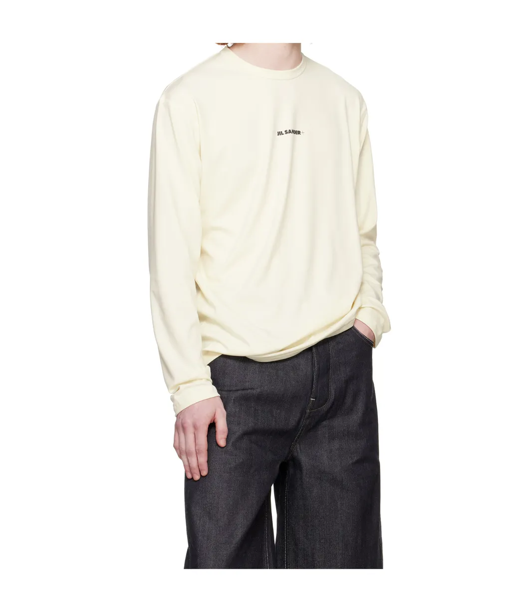 Logo Printed Long-Sleeved T-Shirt