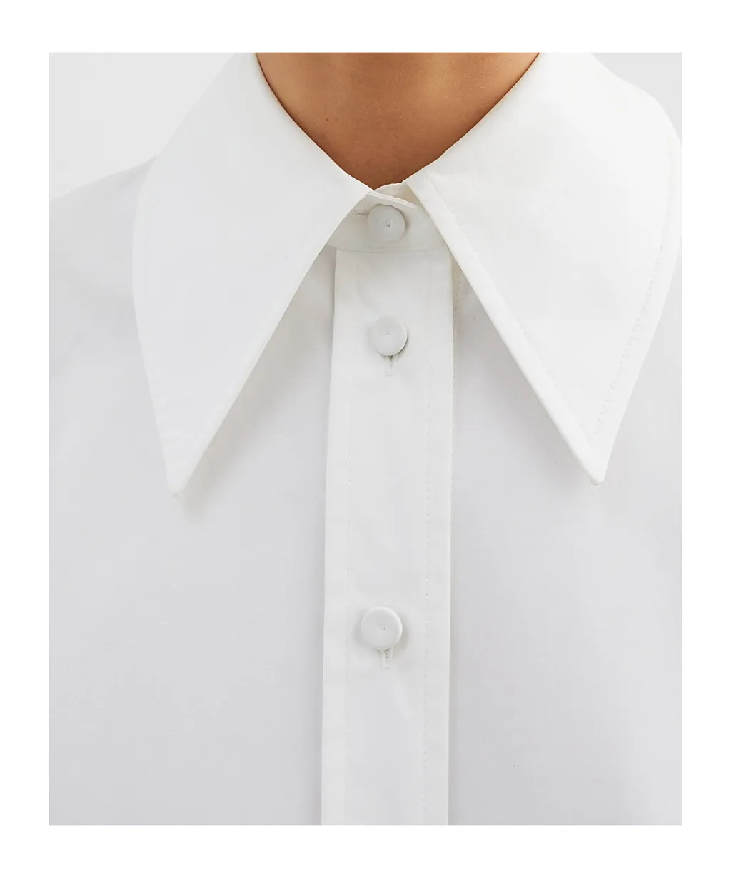 Tie Poplin Shirt