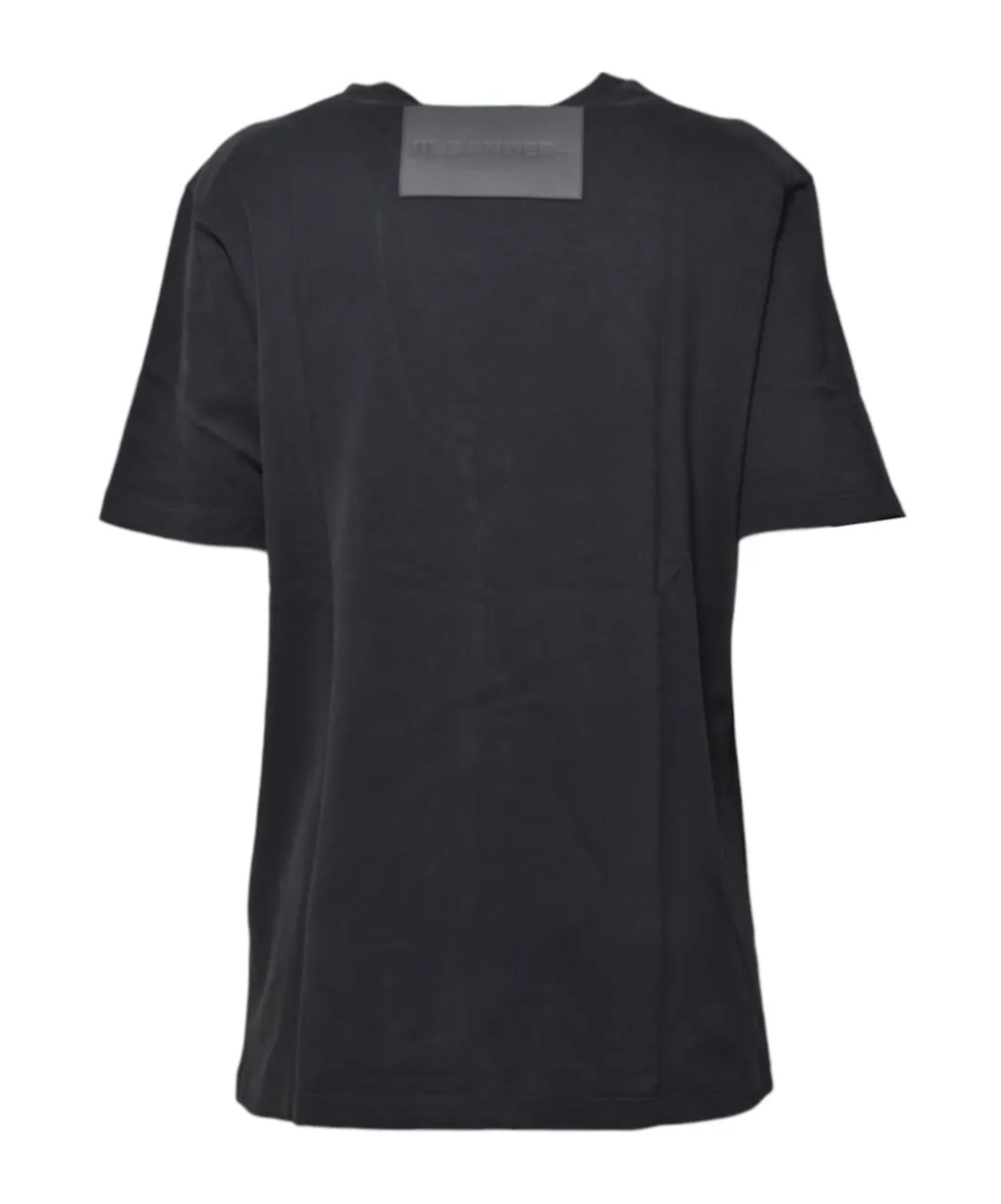Crewneck Logo Patch T-Shirt