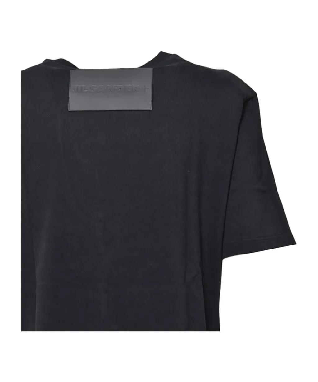 Crewneck Logo Patch T-Shirt