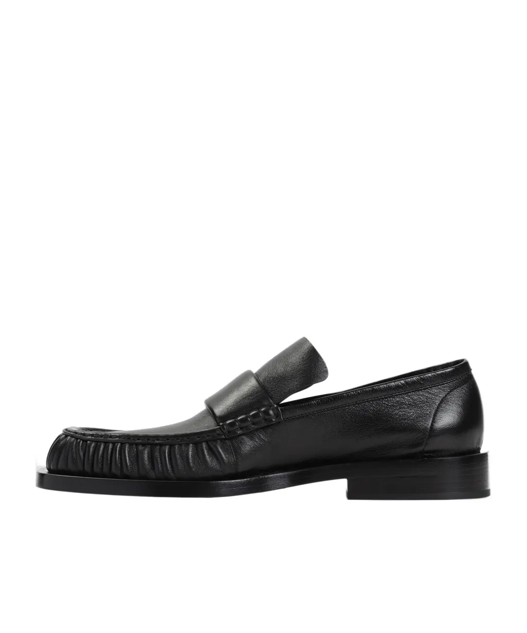 Square Toe Slip-On Loafers