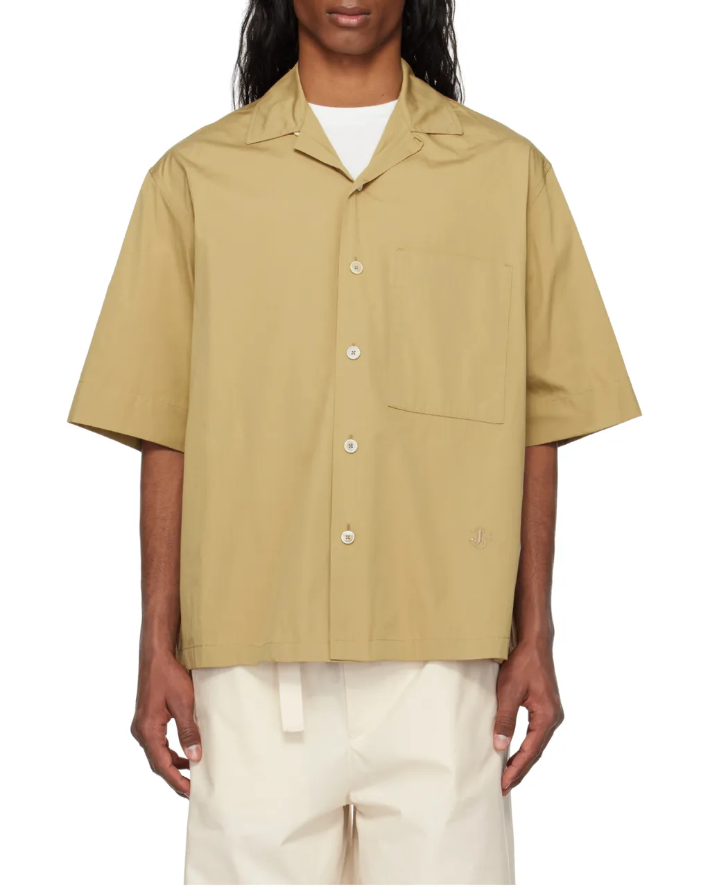 Short-Sleeve Cotton Shirt