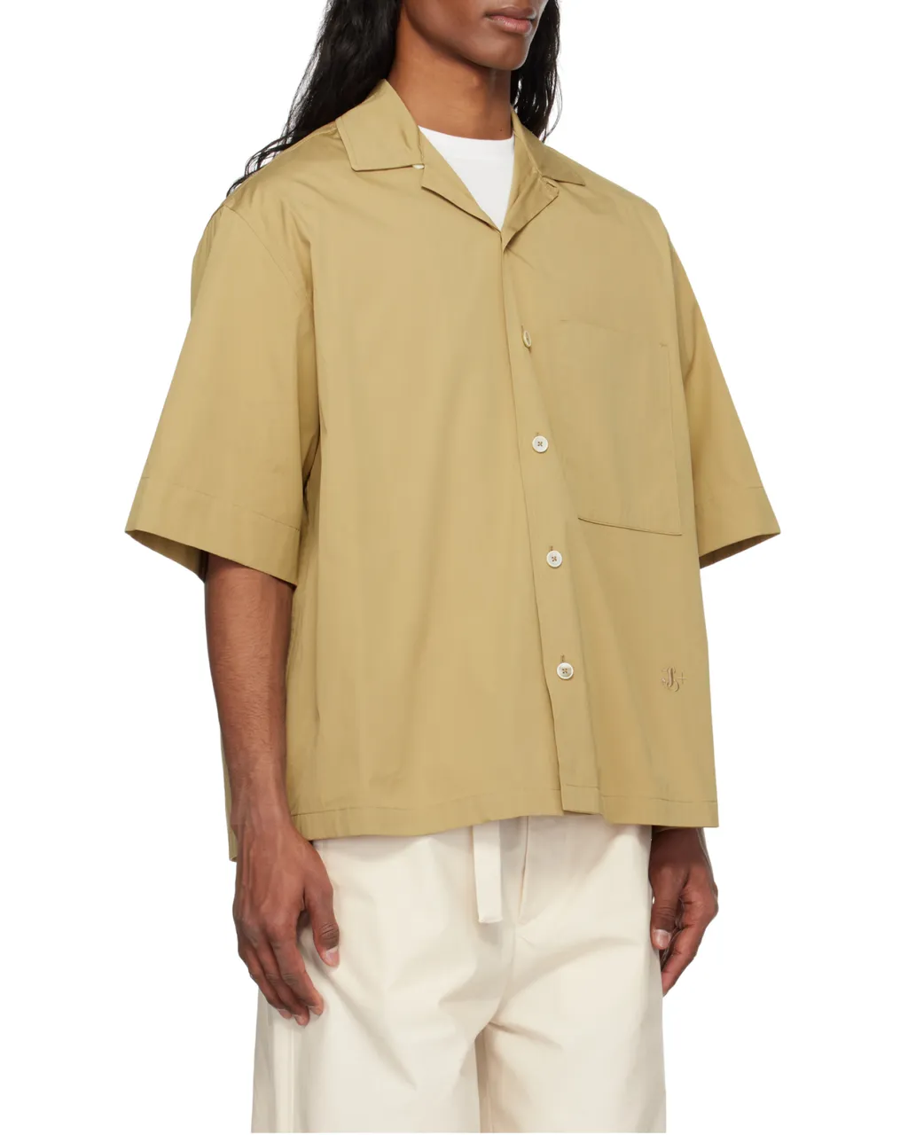 Short-Sleeve Cotton Shirt