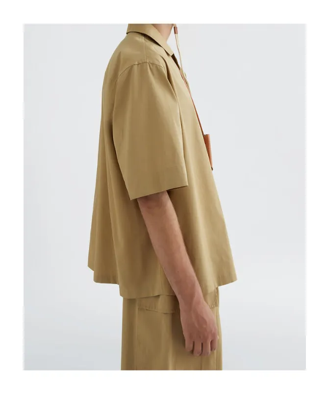 Short-Sleeve Cotton Shirt