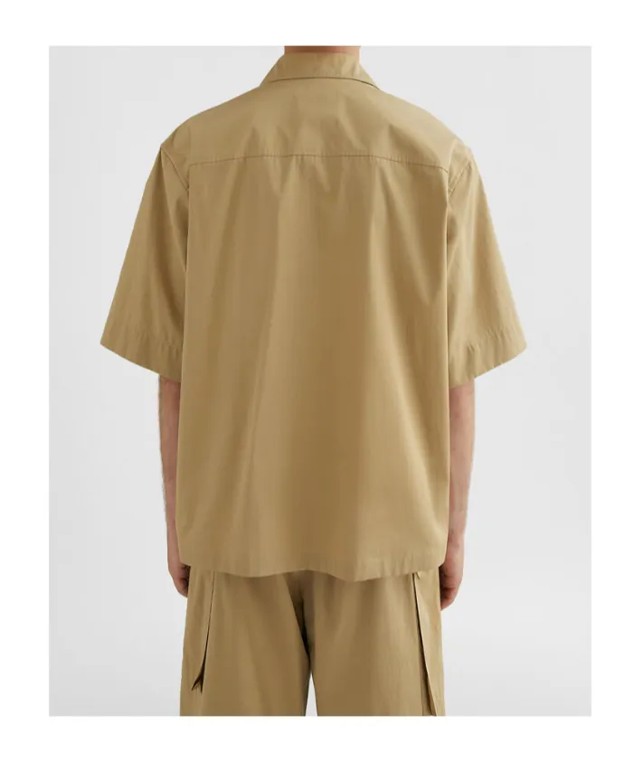 Short-Sleeve Cotton Shirt