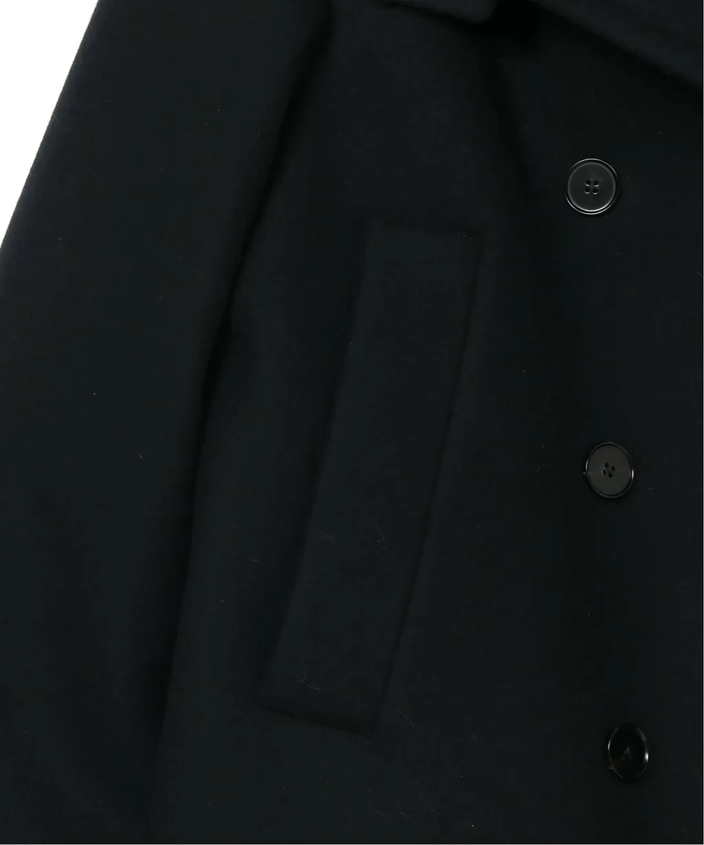 Double-Breasted Relaxed Fit Coat