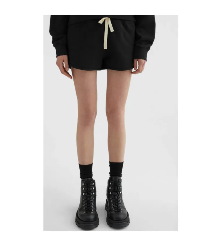 Logo Embroidered Drawstring Shorts