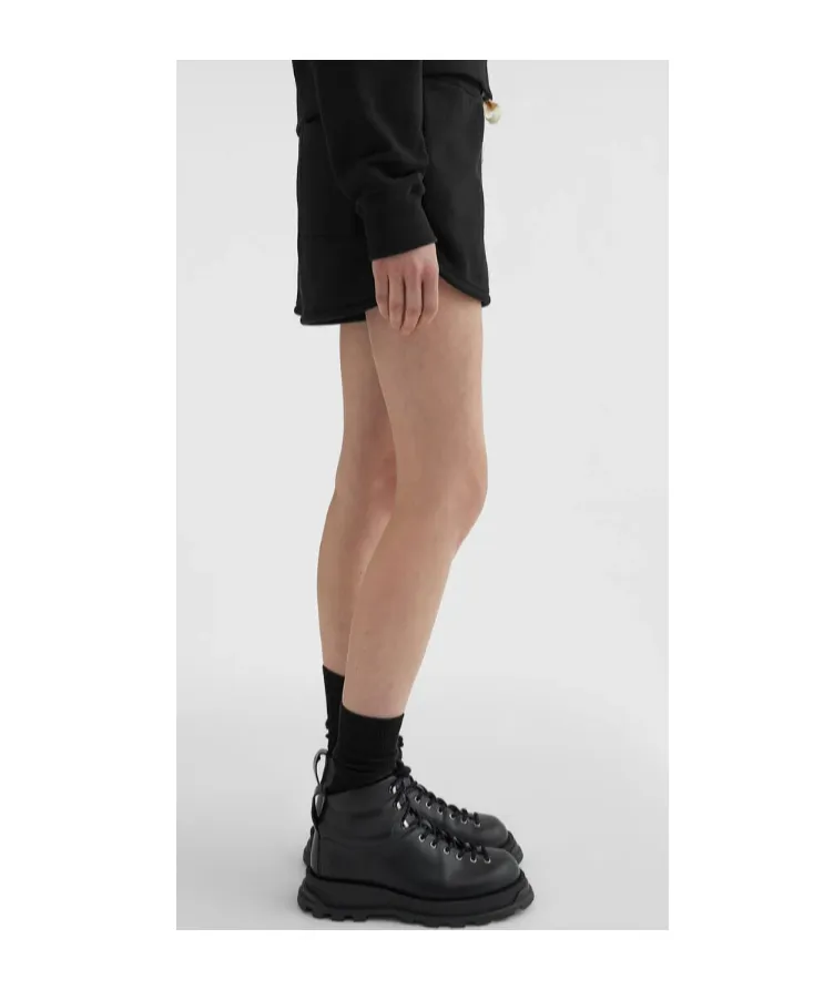 Logo Embroidered Drawstring Shorts