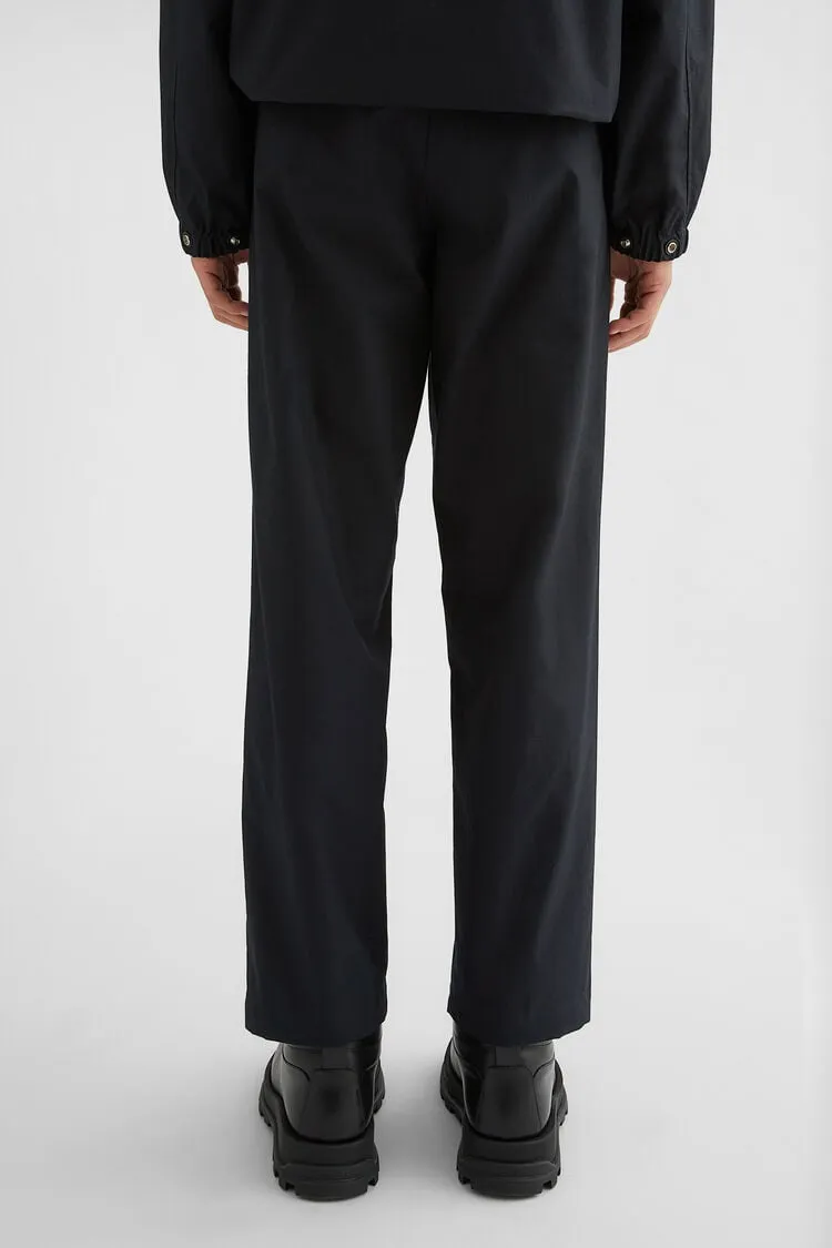 Mid-Rise Tapered-Leg Trousers