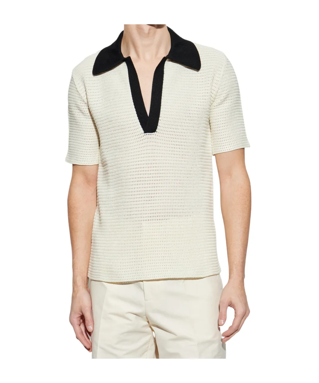 Knitted Polo Shirt