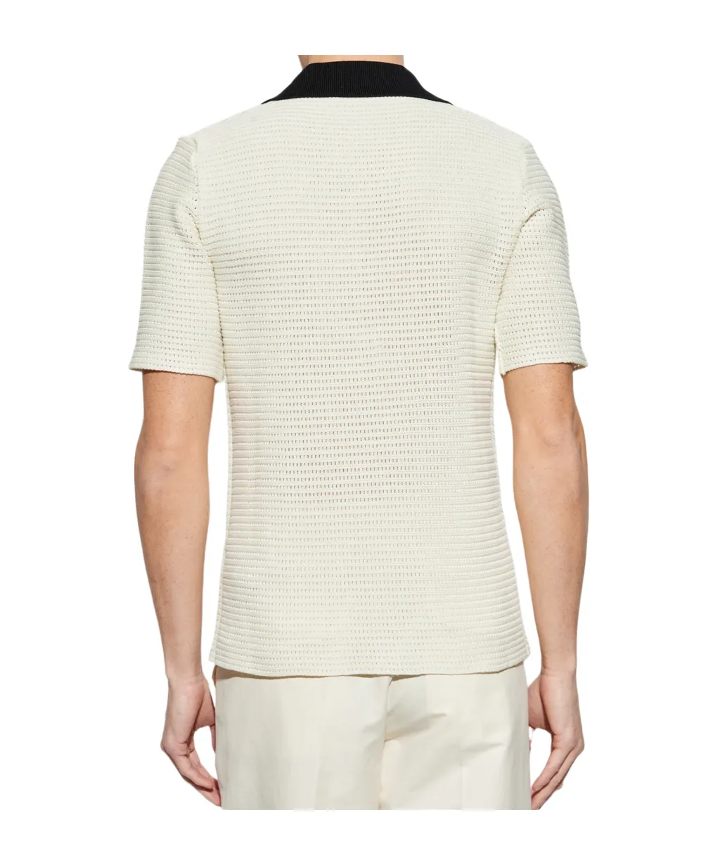 Knitted Polo Shirt