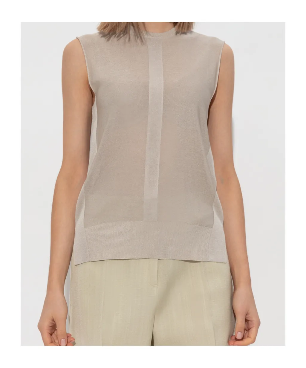 Crew-Neck Vest