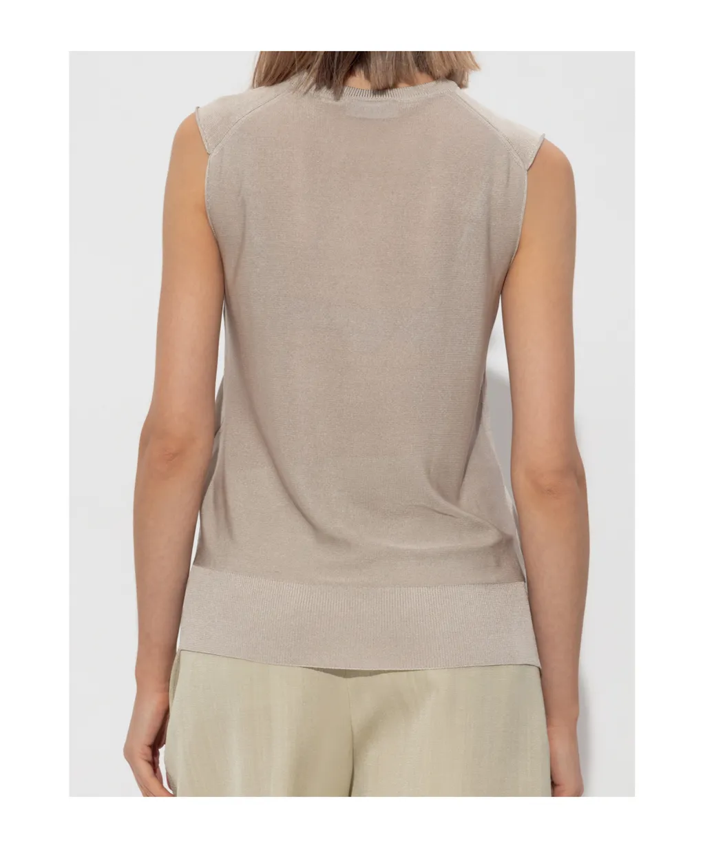 Crew-Neck Vest