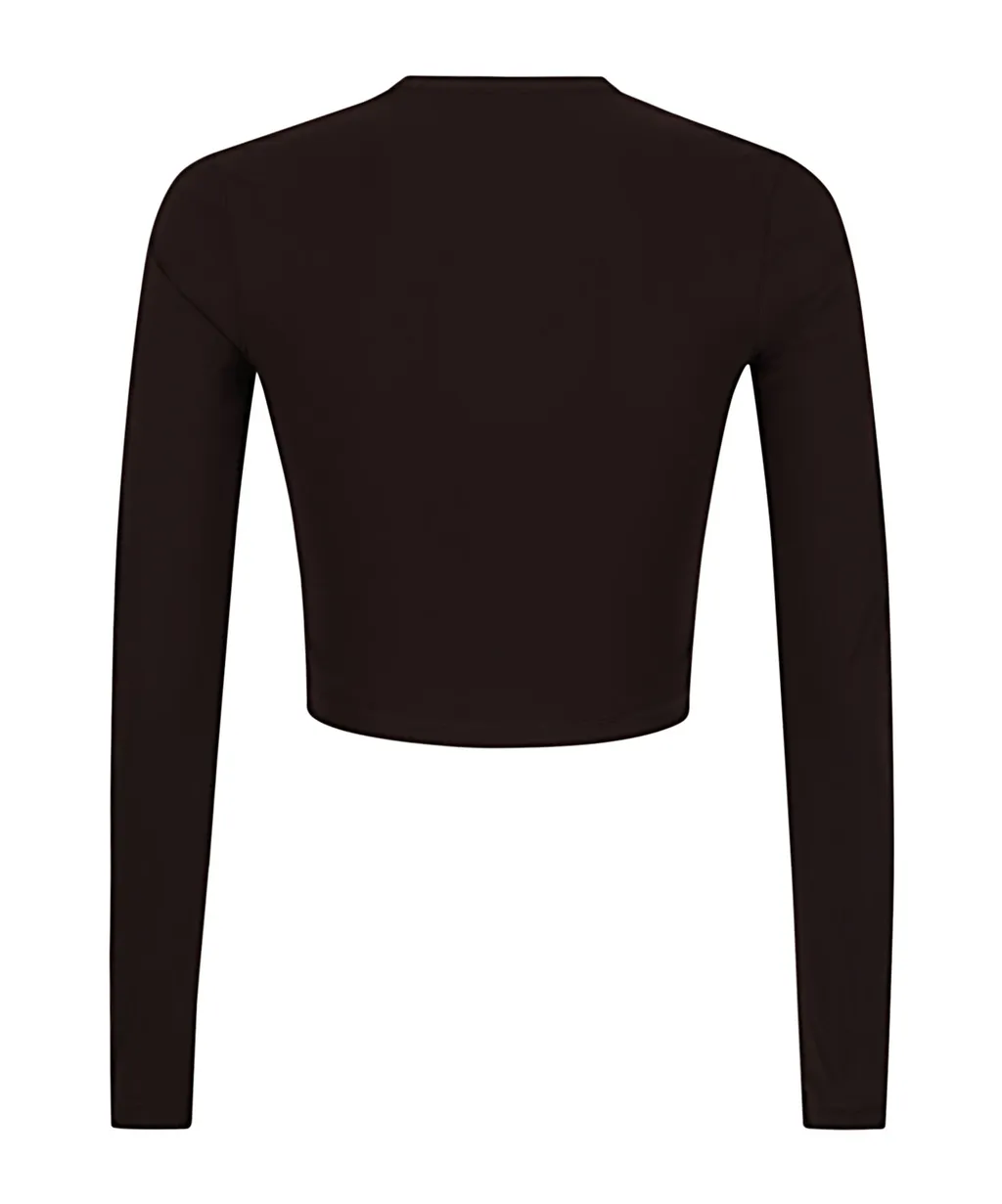 Crewneck Long-Sleeved Top