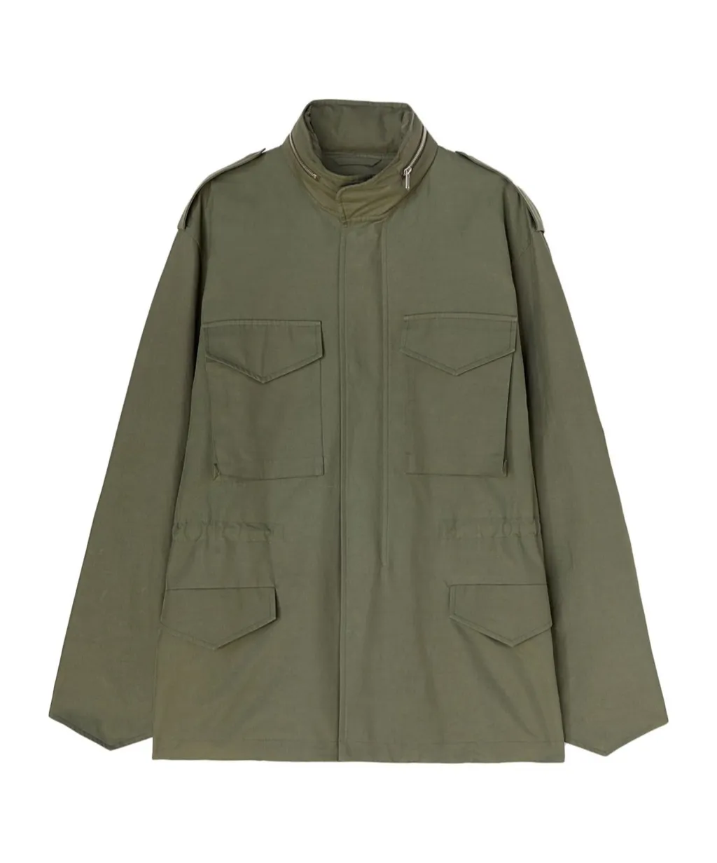 Concealed Fastening Shirt Jacket
