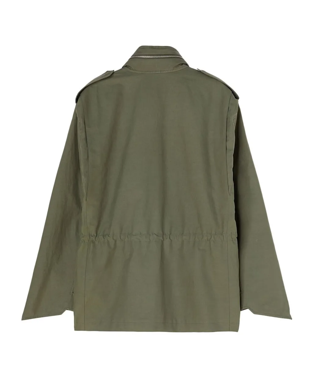 Concealed Fastening Shirt Jacket