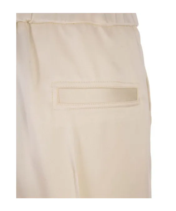 Wide-Leg Pocketed Trousers