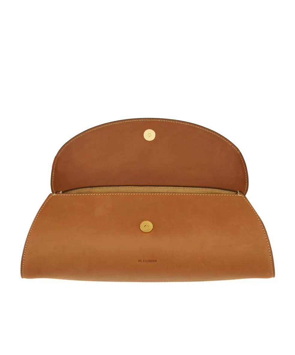 Logo Debossed Shoulder Bag