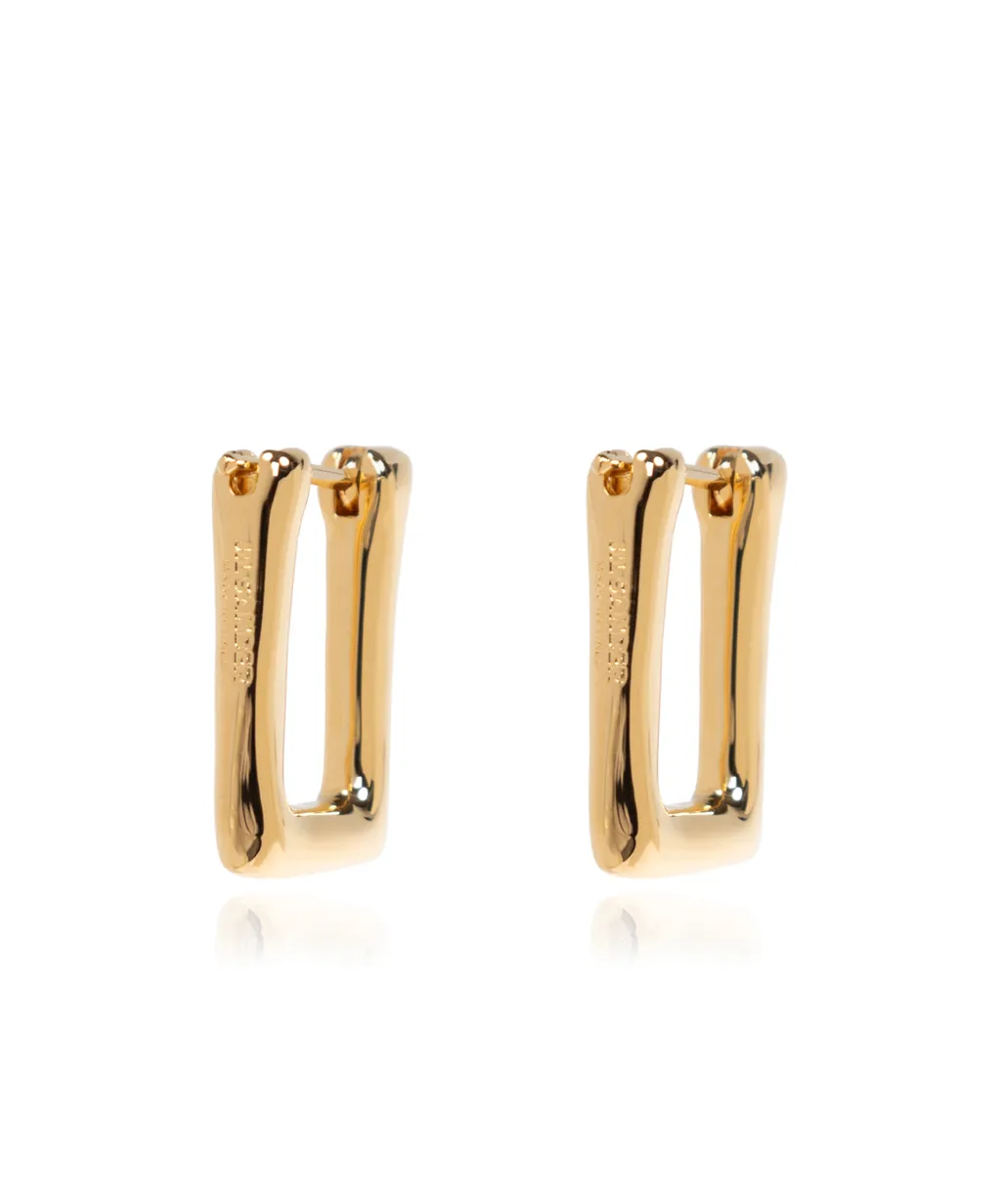 Rectangular Hoop Earrings