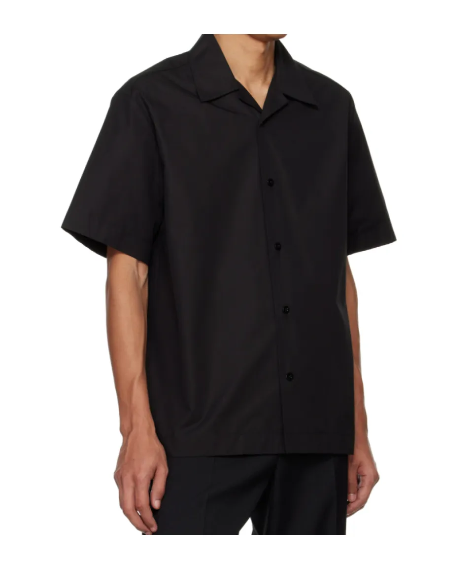 Buttoned Short-Sleeved Shirt