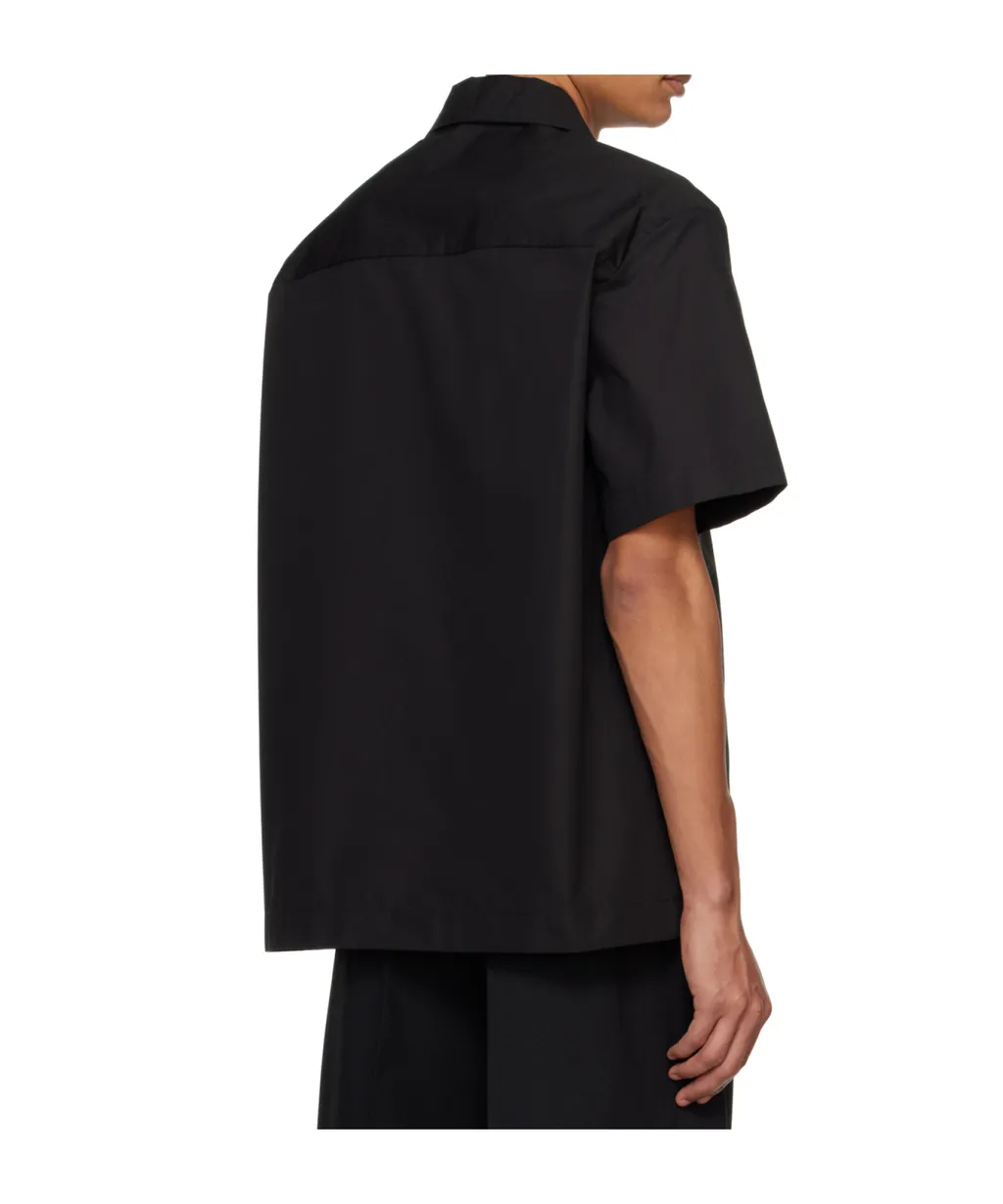 Buttoned Short-Sleeved Shirt