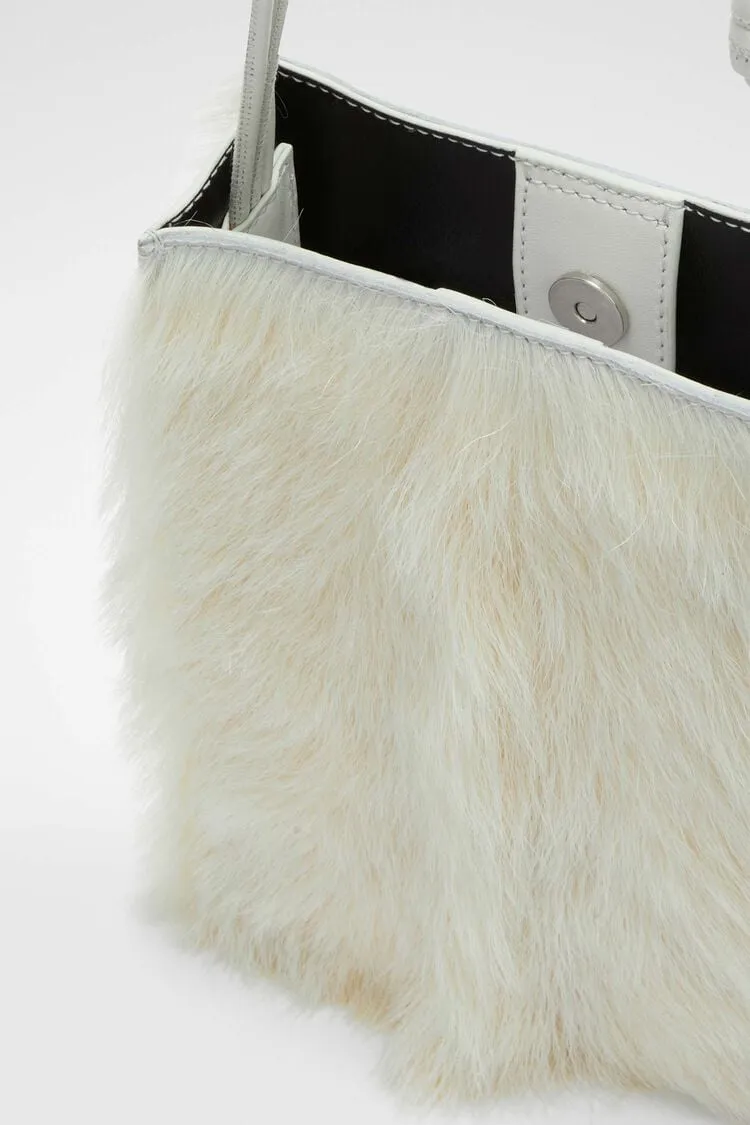 Tangle Shearling Small Crossbody Bag