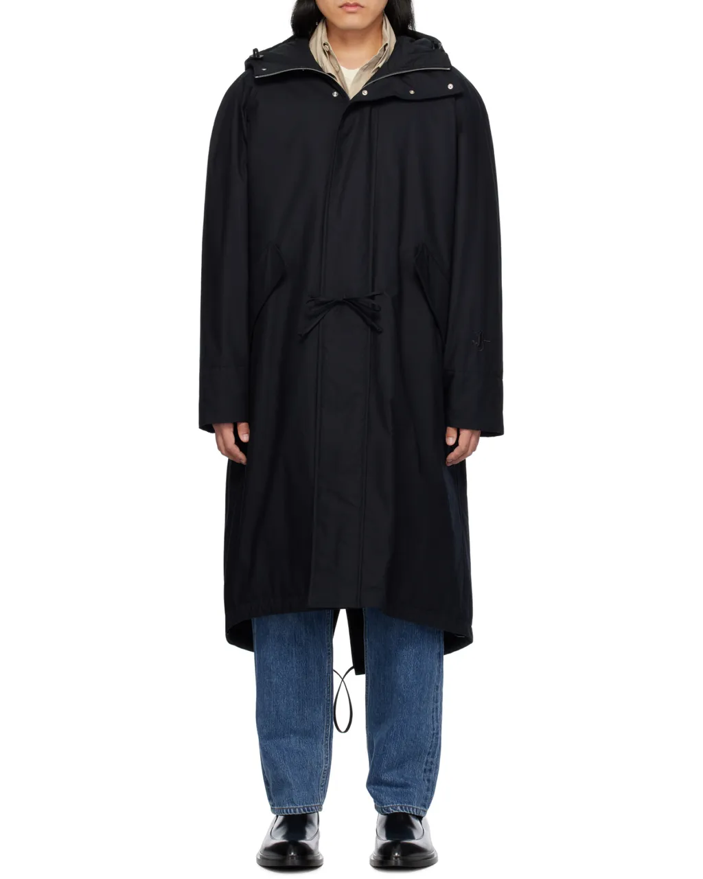 Hooded Padded Parka Coat