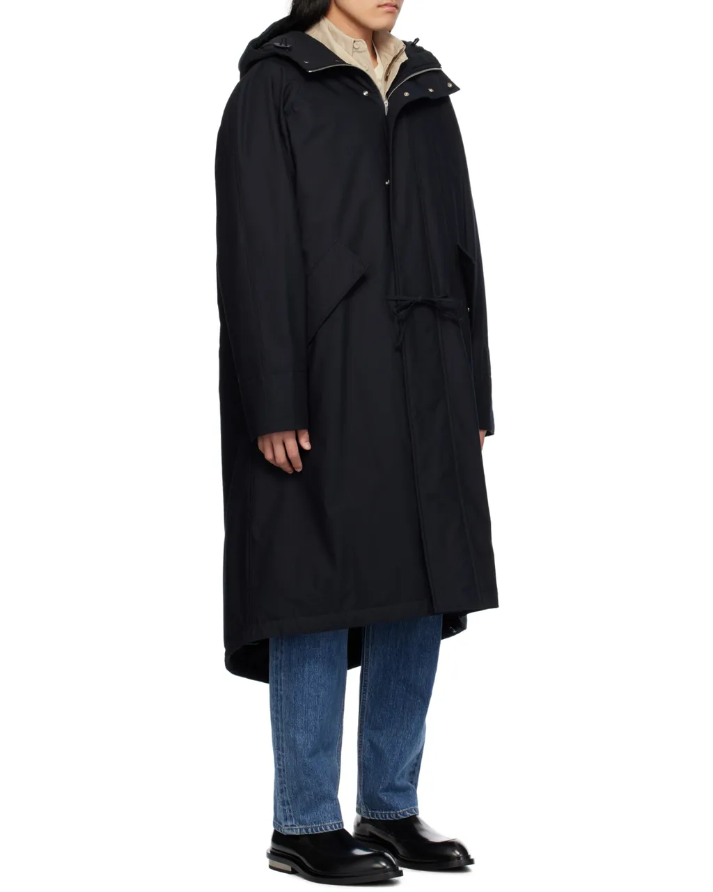 Hooded Padded Parka Coat