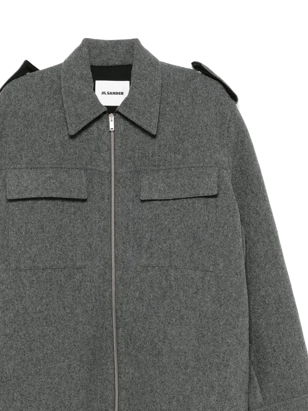 Textured Zipped Shirt