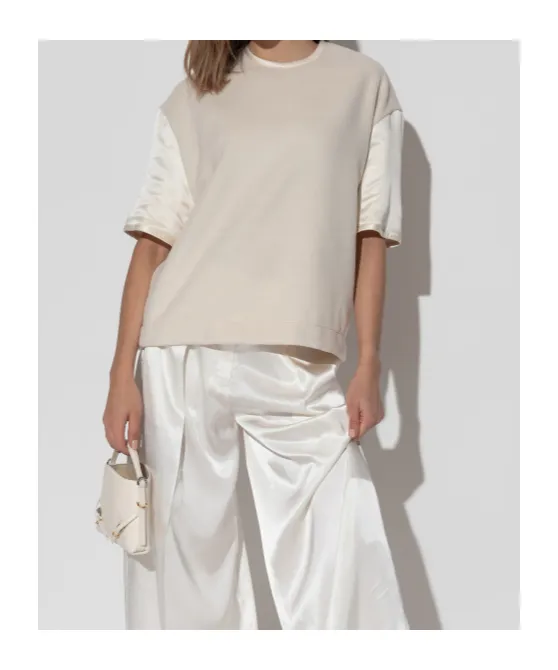 Short-Sleeved Crewneck Top