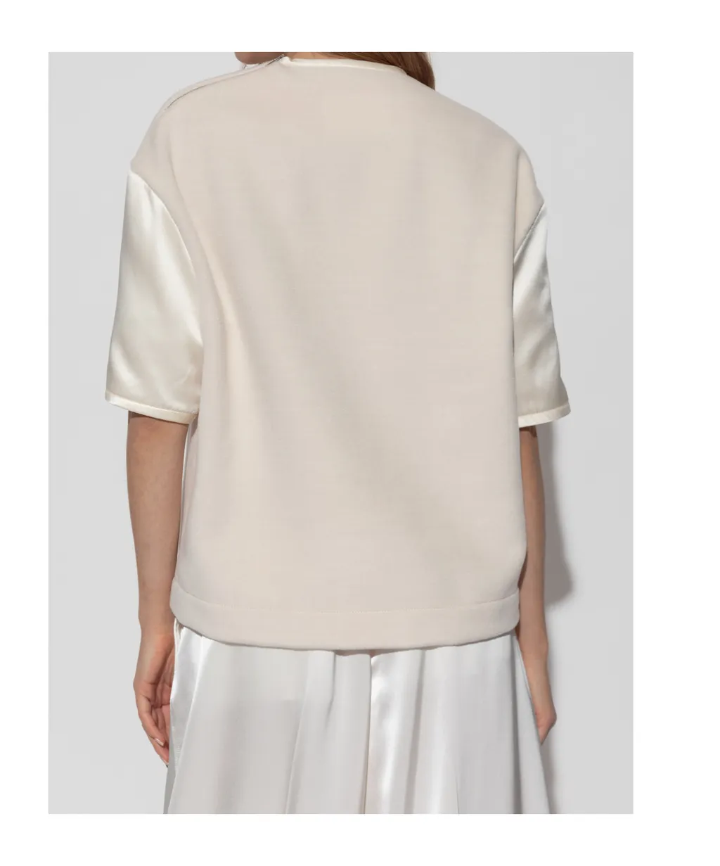 Short-Sleeved Crewneck Top