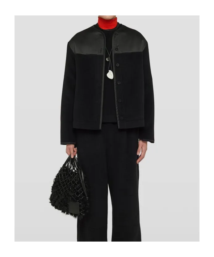 Panelled Fleece Jacket