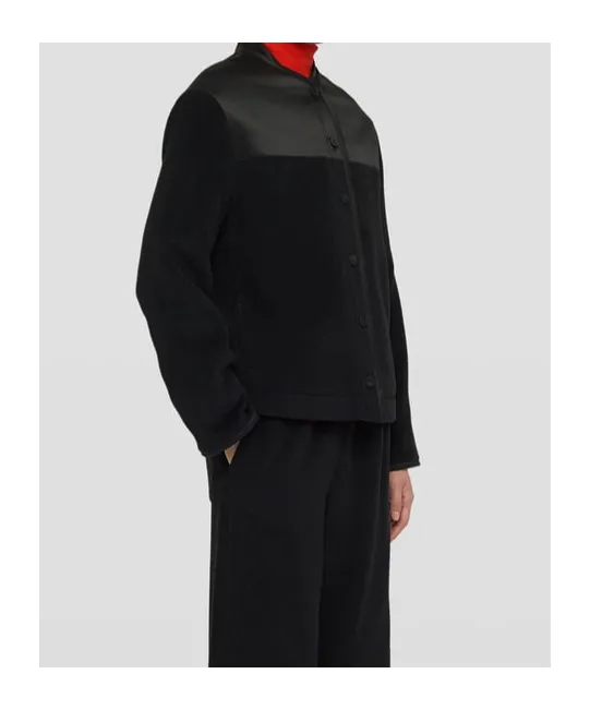 Panelled Fleece Jacket