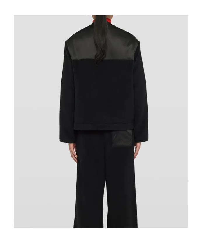 Panelled Fleece Jacket