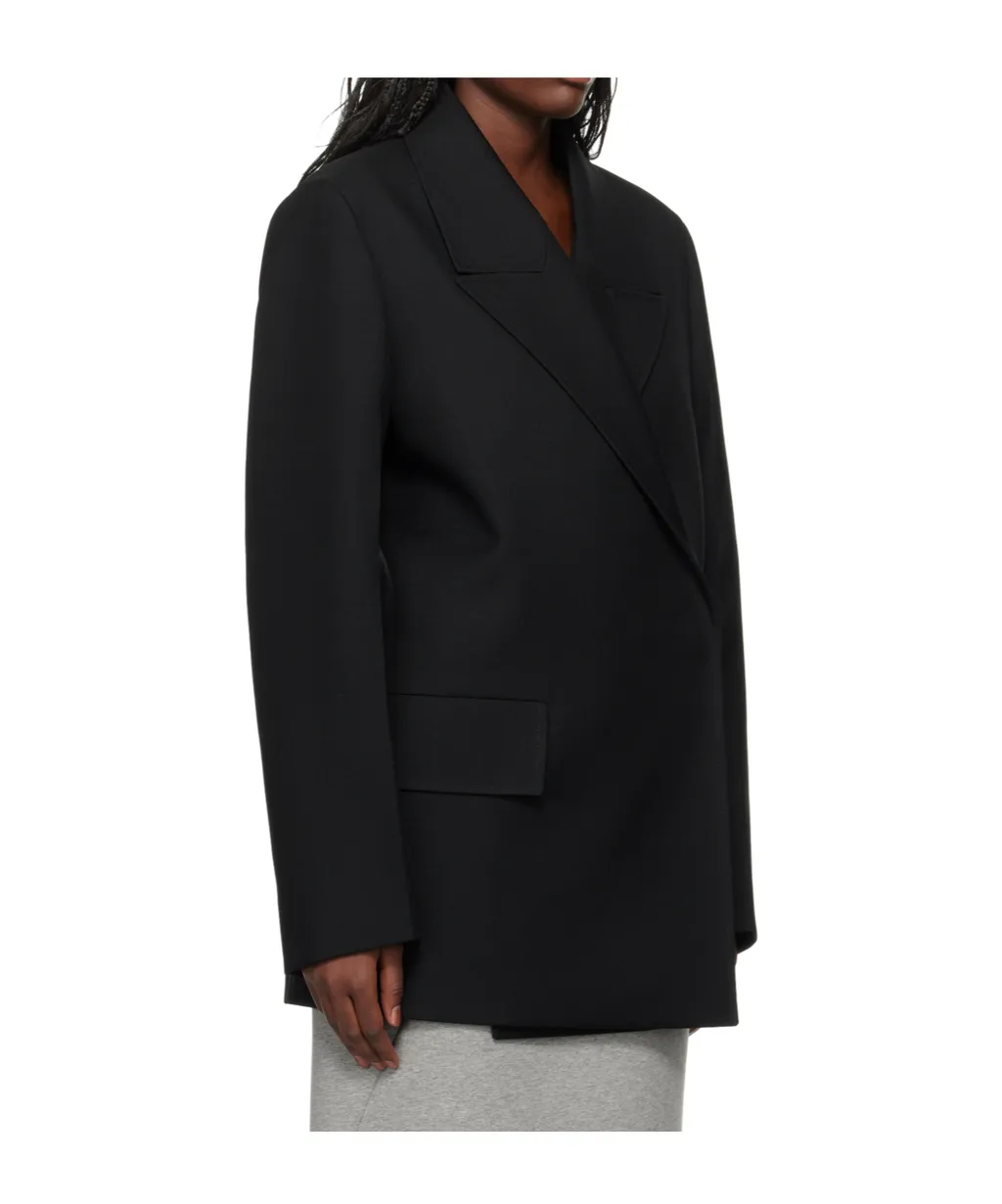 Pleated Blazer
