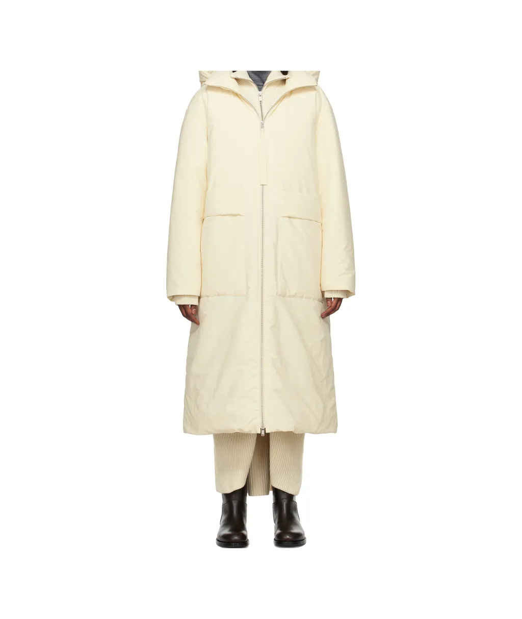 Long-Sleeved Down Coat