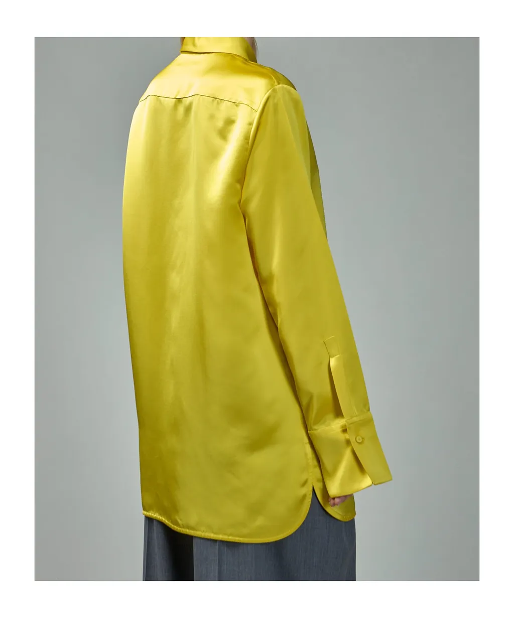 Oversized Satin Shirt