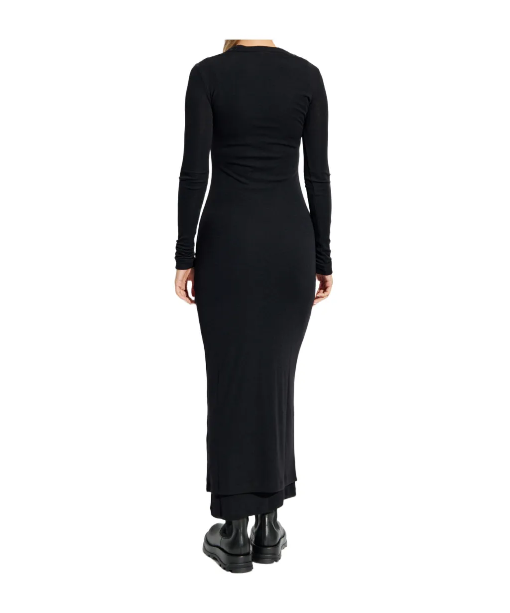 Double Layered Long Sleeved Dress