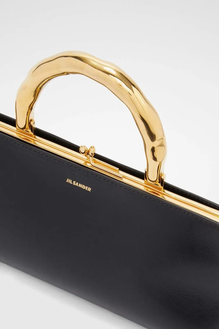 Goji Small Metallic Handled Clutch Bag