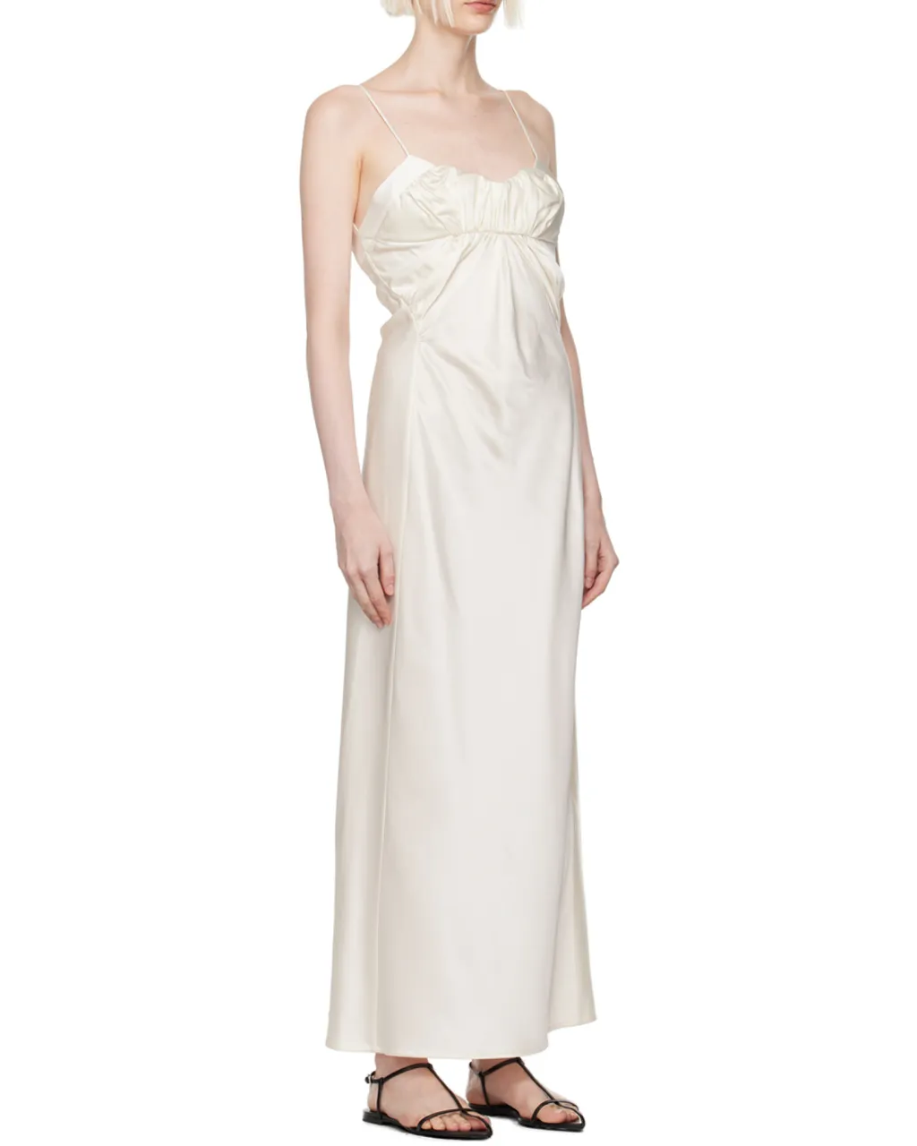 Satin Midi Dress