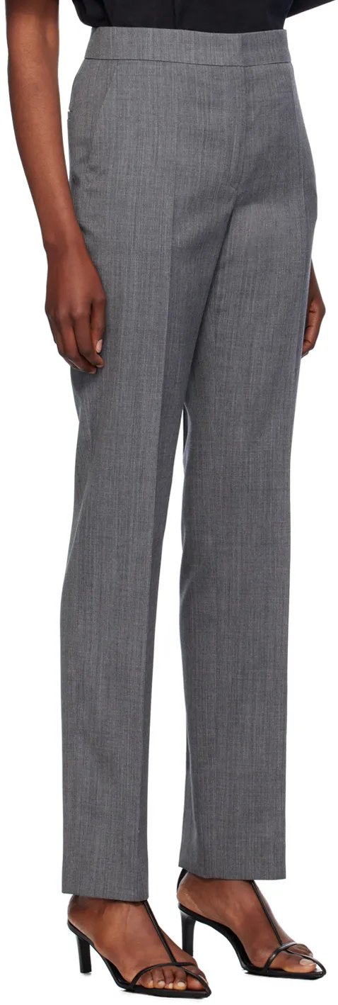 Front Pleat Tailored Trousers